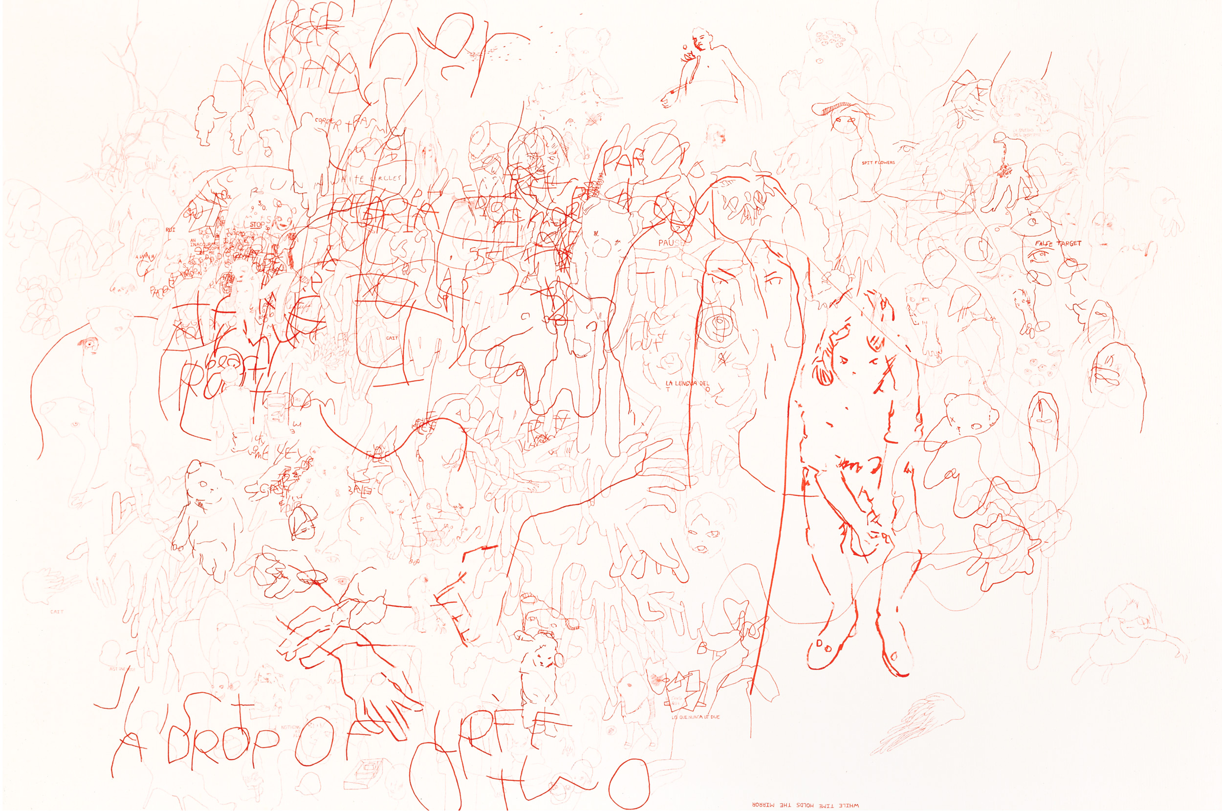 While Time Holds the Mirror